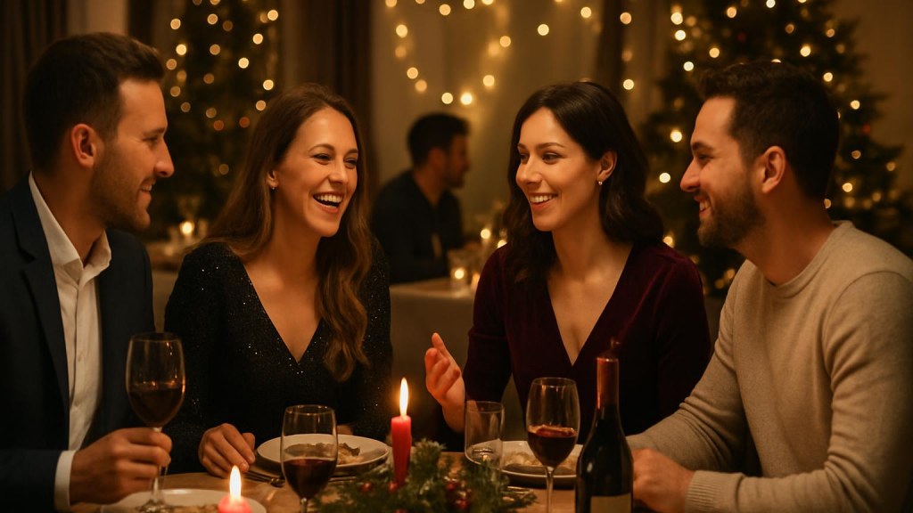 Capodanno per gruppi a Sanremo: cenoni e serate per socializzare Gruppo di adulti in contesto sociale per Capodanno
